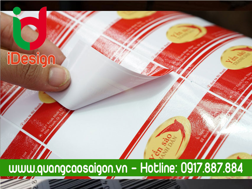 In decal Yến sào